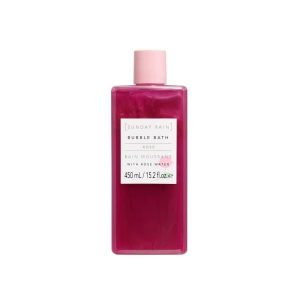 🌹✨ Luxe Rose Oil Bubble Bath for Hydrated Skin! 🛁💦 Infused with Vitamins and Antioxidants for glowing skin! 🌟💕 Relax with the scent of fresh rose petals!