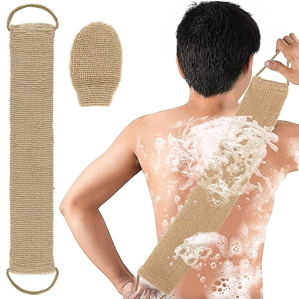 a0e562a55871410899204a9bd8f2441ctplv-tulkllf4y5-origin-jpeg.jpeg Get silky smooth skin with this 2pc exfoliating body scrubber set! Made with natural hemp, this back scrubber and exfoliator glove removes dead skin for a deep clean in the shower. Perfect for men and women! #