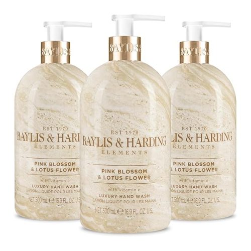 Transform your hand washing routine with this luxurious Pink Blossom and Lotus Flower Hand Wash! 🌸🌿 Pack of 3, perfect for staying clean and fresh all day. 🧼✨ #veganfriendly #handcare