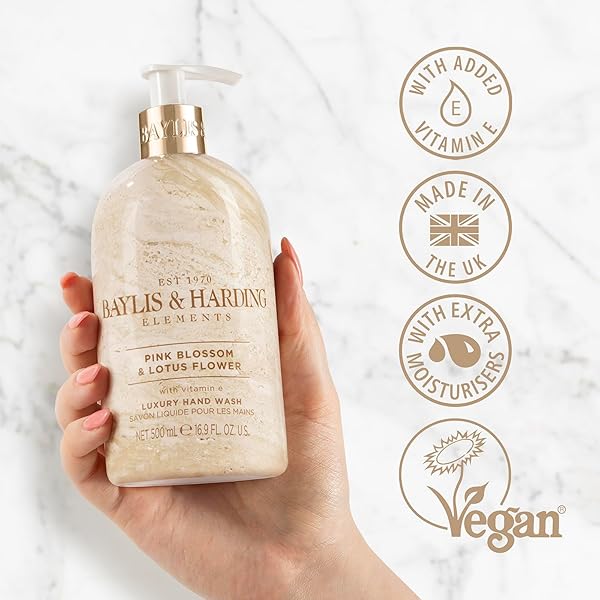 Transform your hand washing routine with this luxurious Pink Blossom and Lotus Flower Hand Wash! 🌸🌿 Pack of 3, perfect for staying clean and fresh all day. 🧼✨ #veganfriendly #handcare