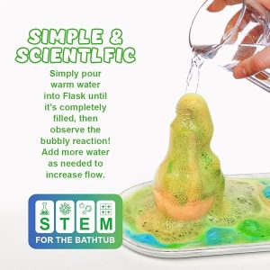 🛁✨ 6 Large Bath Bombs Potion Set for Kids! 🌈🔬 Colorful & Fizzy Fun! 🎁 Perfect Surprise Gift for Boys & Girls! 🧪 Educational STEM Bubble Bath Kit!