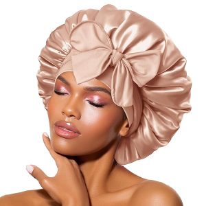 a599c9a121e046128193efeaee32177etplv-tulkllf4y5-origin-jpeg.jpeg Sleep in luxury with this silky satin hair bonnet! Keep your curls and long braids protected while you catch some Z's. Available in a chic champagne color. #haircare #satinbonnet #sleepingbeauty