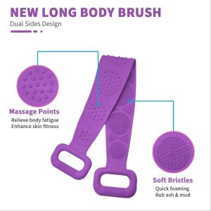a681e4cfaecc43259fe9cbbe57161ef2tplv-tulkllf4y5-origin-jpeg.jpeg Get the ultimate spa experience at home with this 34-inch silicone body brush! 🚿 Exfoliate and massage your skin with ease using the double-sided design. Perfect for both men and women! #ShowerTime #SelfCare #Skin