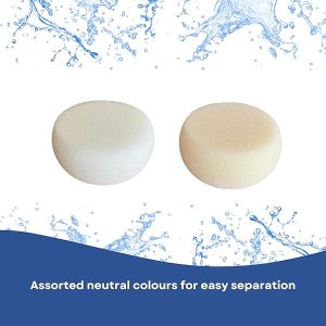 Get 6 Natural Baby Bath Sponges! Soft & gentle for newborns & older babies 🛁 Perfect for sensitive skin, kids, & bathtime fun! #babybath #softskin