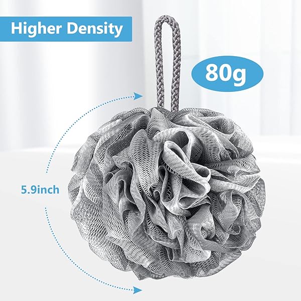 a6cd709171cd437b8dea0e37d534c315tplv-tulkllf4y5-origin-jpeg.jpeg Get your skin feeling fresh and clean with these large 80g shower sponges! Perfect for both men and women, this set of 4 gray mesh poufs will leave you feeling rejuvenated after every shower. #skincare #shower