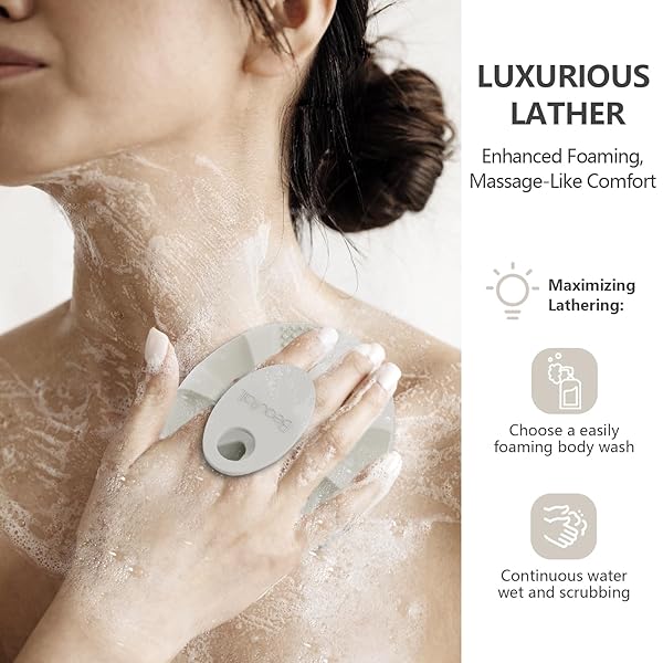 a703d16a497048aa8bea3780d2c2b231tplv-tulkllf4y5-origin-jpeg.jpeg ✨Get glowing skin with this 5th Gen Silicone Body Scrubber! 🌟Gentle exfoliation for sensitive skin, innovative bristle design for a luxurious lather, and a no-slip handle for easy grip. Perfect