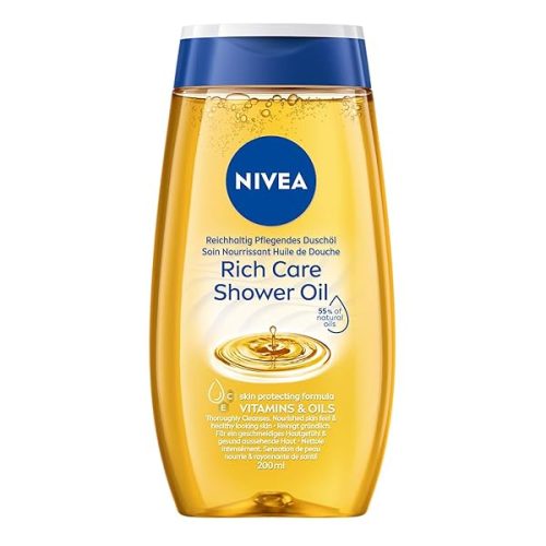 Get that glow with this amazing 200ml natural oil shower oil! Perfect for hydrating your skin and leaving you feeling refreshed and radiant 🌿✨ #skincare #beauty #glowup