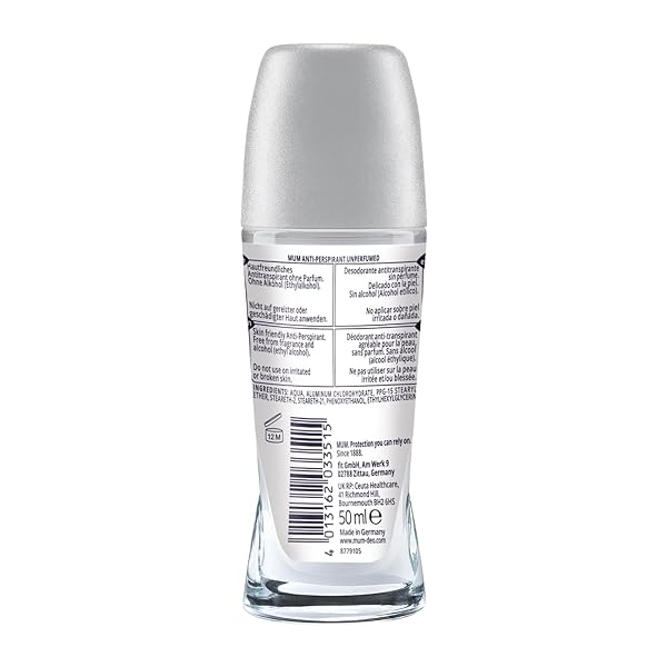 48 Hour Odor Protection! No Alcohol, All-Natural Ingredients, Eco-Friendly Glass Bottle, Fragrance-Free, Vegan-Friendly, Pack of 6! #Deodorant #CleanBeauty #Sustainability #VeganFriendly