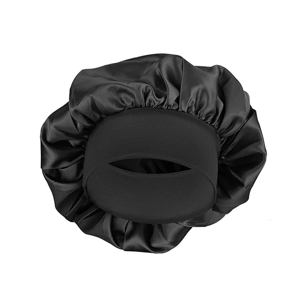 a802e7c4ade348afa2ceafedc08370d2tplv-tulkllf4y5-origin-jpeg.jpeg Sleep in style with this satin hair bonnet! Protect your hair while you sleep with this soft and comfortable cap. Say goodbye to frizzy hair and hello to beautiful hair days ahead! Available in sleek black.