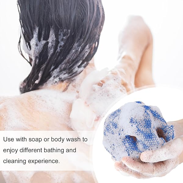 Get smooth, glowing skin with these African exfoliating nets! Perfect for deep cleaning and scrubbing away dead skin. Available in purple, pink, and blue. Great for men and women! ✨🚿 #skincare #ex