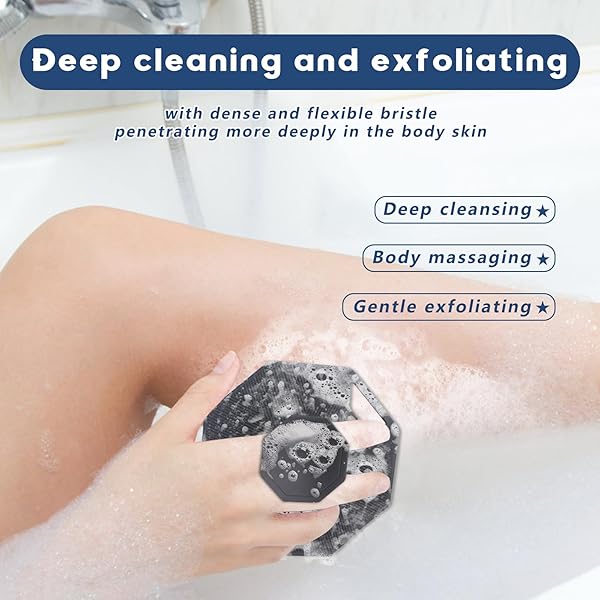 ae42c118d51f4f89b73e6197b91ac23dtplv-tulkllf4y5-origin-jpeg.jpeg Get that silky smooth skin with this soft silicone body scrubber! Perfect for exfoliating and massaging your skin in the shower. Great for adults and babies with all skin types, especially sensitive skin. #SkinCare #ShowerRoutine #Soft