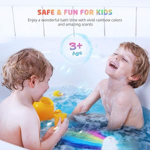 b0282ad5bb9d45d392085f5285f06580tplv-tulkllf4y5-origin-jpeg.jpeg 🌈✨ Sparkle up bath time with Cloud Rainbow Bath Bombs! 🛁 2 XL handmade bombs make bubbles pop for a magical multi-colour experience! 🎁 Perfect for birthdays, Christmas, or just because!