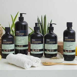 Luxurious bath soak with the perfect blend of Oud, Cedar, and Amber! 🛁✨ 500 ml each in a pack of 3, vegan friendly for a guilt-free pampering session! #bathgoals #vegan