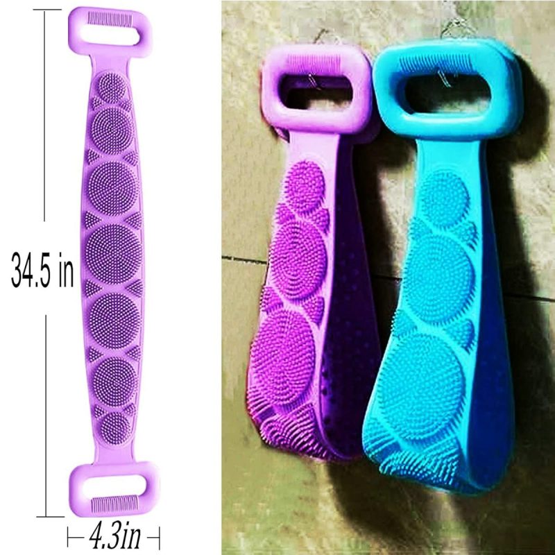 badc8c62b01a4ebe9505a9fdd41815b9tplv-tulkllf4y5-origin-jpeg.jpeg Get the ultimate spa experience at home with this 34-inch silicone body brush! 🚿 Exfoliate and massage your skin with ease using the double-sided design. Perfect for both men and women! #ShowerTime #SelfCare #Skin