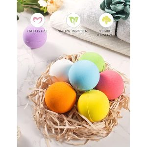 7-Piece Bath Bomb Set for Ultimate Spa Vibes 💖 Perfect for pampering your skin and making every bath a luxurious experience! Great gift idea for birthdays, holidays, or just because! #selfcare #bathgoals