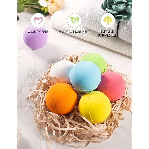 7-Piece Bath Bomb Set for Ultimate Spa Vibes 💖 Perfect for pampering your skin and making every bath a luxurious experience! Great gift idea for birthdays, holidays, or just because! #selfcare #bathgoals
