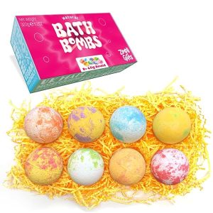 bcdf92843e8f42ae99df030e310d5f73tplv-tulkllf4y5-origin-jpeg.jpeg Pamper your loved ones with this 8-piece bath bomb set! Perfect gift for Mother's Day, handmade and cruelty-free. Get ready for a moisturizing and relaxing experience in the tub! 💖🛁 #bathbombs
