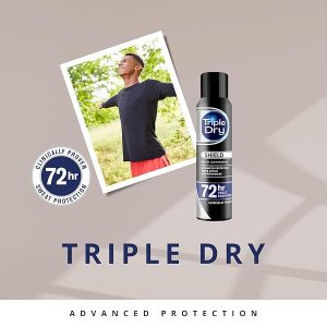 72-Hour Protection Against Sweat & Odour! Charcoal Anti-Perspirant Spray for Men | Triple Active Formula | Clinically Proven #StayFresh #MensGrooming