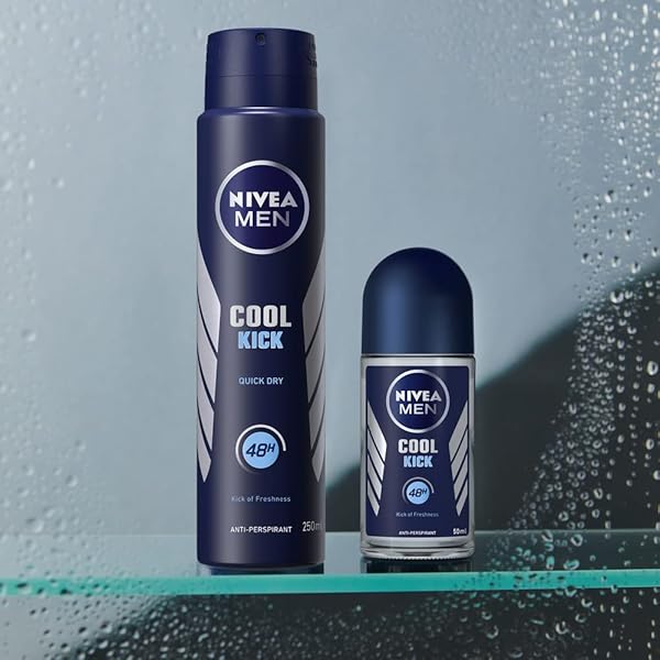 Stay fresh all day with this Cool Kick Anti-Perspirant Deodorant Spray for men! 48 hours of protection in a convenient aerosol spray. #Freshness #MensGrooming #StayCool