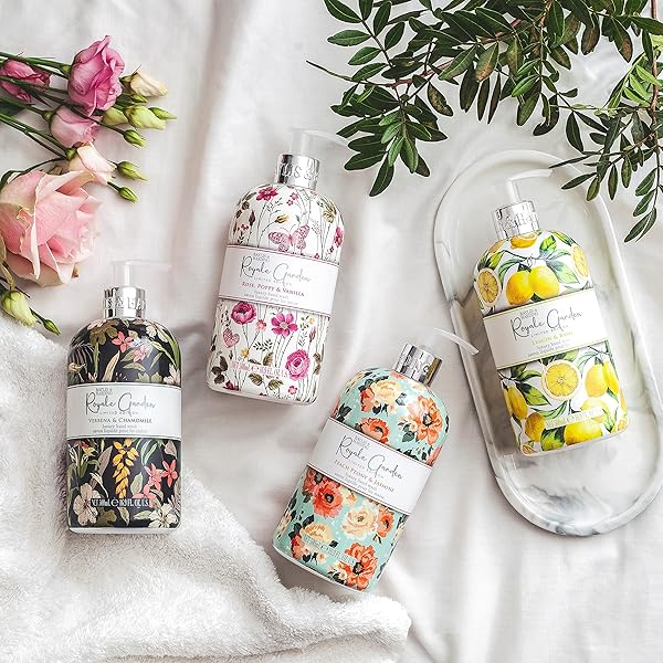 🌿🌼 Luxe Hand Wash Bundle 🌼🌿 6 Bottles of Vegan-Friendly Verbena & Chamomile Hand Wash! Keep your hands soft and smelling fresh with this garden-inspired formula! #hand