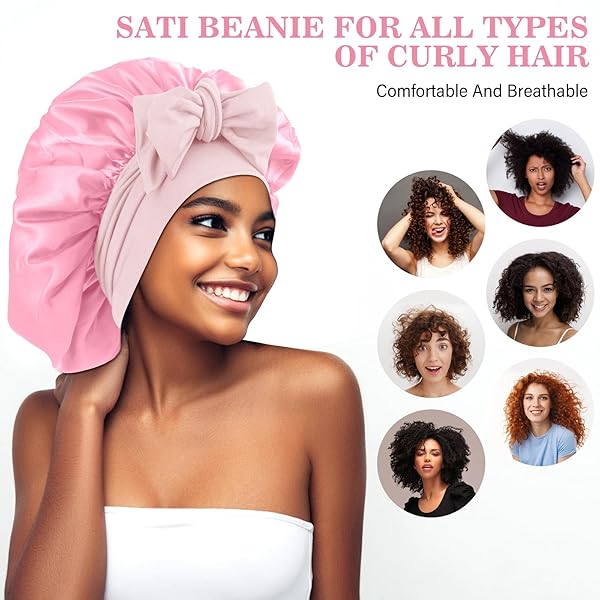 c2c5c4bbc9254794a9ad97f01209c0d8tplv-tulkllf4y5-origin-jpeg.jpeg Get your beauty sleep in style with this luxurious adjustable satin sleep bonnet! Say goodbye to frizzy hair and hello to silky smooth locks with this soft elastic band bonnet. Perfect for curly hair and braids. Available in cute pink color! #