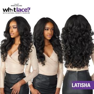 Get ready to slay with the illusion lace front Cloud 9 wig! Hand-tied, pre-plucked, and natural hairline for flawless style. Say goodbye to bad hair days with the Whatlace LATISHA wig in stunning shade 1