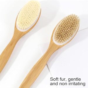 c84fff969a264a41af1b8ac80dc239c2tplv-tulkllf4y5-origin-jpeg.jpeg Get your skin glowing with this 2-piece body brush set! 🚿✨ Exfoliate and stimulate blood circulation with the dry brush back scrubber and loofah body scrubber. Say goodbye to cellulite and hello to smoother skin