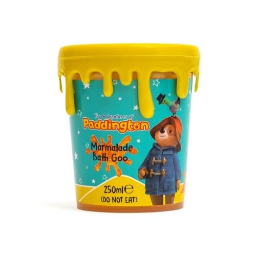 🛁✨ Get ready for a magical bath time with this 250ml Paddington Bear Marmalade Bath Goo! 🐻🍊 Let your kids enjoy the fun bubble bath experience with this exciting Bath Slime