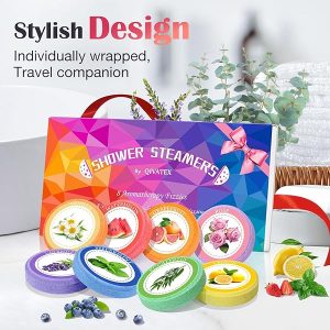 🎁✨ Treat yourself or someone special to a luxurious spa experience with these shower steamers! Perfect for birthdays, Valentines, or just because. Personalize your relaxation with 8 amazing scents! #selfcare #giftideas #