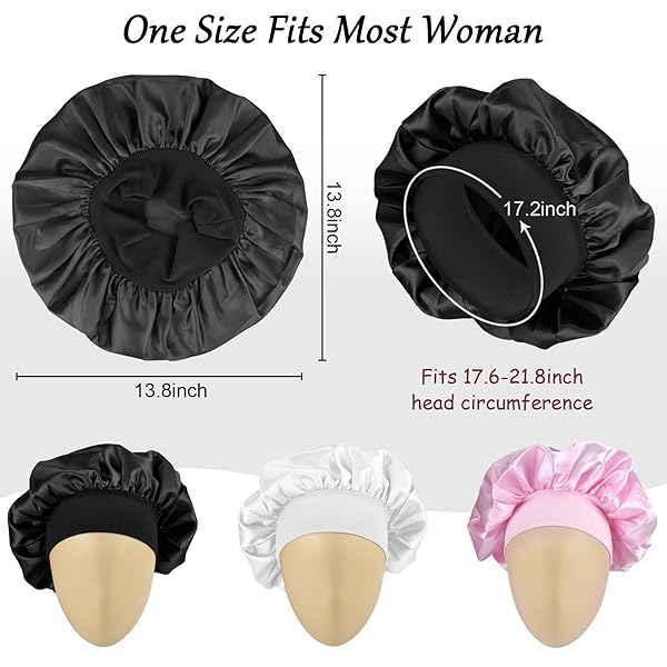 ccedbd12551f416bb1d751f9c0710643tplv-tulkllf4y5-origin-jpeg.jpeg Sleep in style with this satin hair bonnet! Protect your hair while you sleep with this soft and comfortable cap. Say goodbye to frizzy hair and hello to beautiful hair days ahead! Available in sleek black.