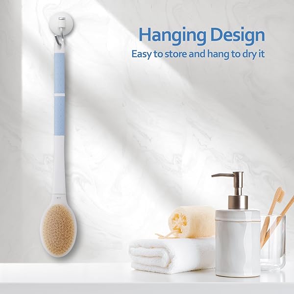 cd47b23000db4a98b53fe9ea001ea873tplv-tulkllf4y5-origin-jpeg.jpeg Get the ultimate shower experience with this long-handled body scrubber! Say goodbye to slippery mishaps and hello to smooth, exfoliated skin. Perfect for everyone - women, men, and the elderly. Available in a trendy blue color!