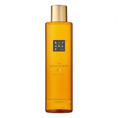 🚿✨ Get your skin glowing with this luxurious shower oil! Infused with sweet orange and cedar wood, it's the perfect pick-me-up for your morning routine. Plus, the energizing properties and Vitamin C will leave you feeling refreshed