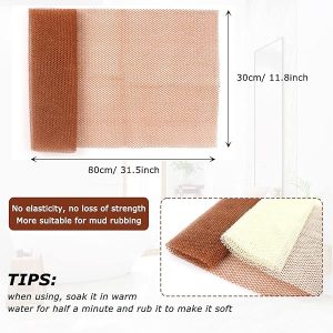 d26a3e5016684e04b626b449abe4b2bbtplv-tulkllf4y5-origin-jpeg.jpeg Get your skin glowing with this 2-in-1 African exfoliating net sponge! 🚿 Say goodbye to dead skin, dirt, and oil for a fresh and clean feel. Available in 80x30cm in white and brown.