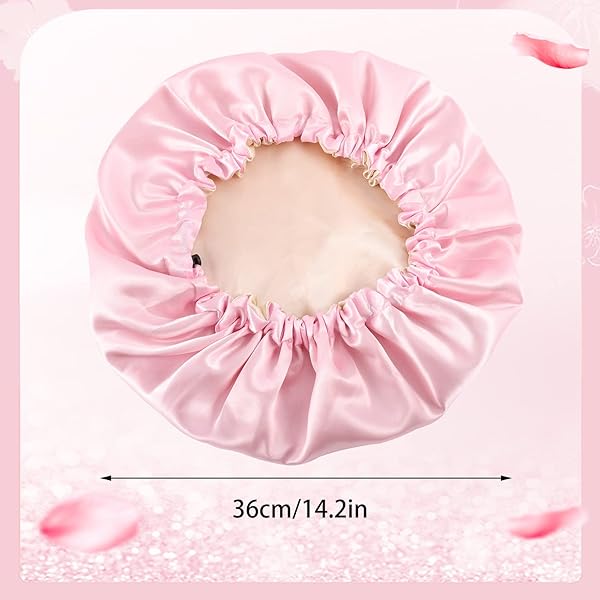 d6064079ecb54d719b055b39d2d33495tplv-tulkllf4y5-origin-jpeg.jpeg 🌙 Protect Your Curls! 2 Silk Bonnets for Beauty Sleep 💤 Adjustable & Double-Sided Satin Caps for All Hair Lengths! Say goodbye to bedhead with these stylish night caps! 🌸 #HairCare