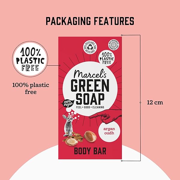 🌿 Eco-Friendly Body Bar! Save 3 bottles of shower gel with this vegan, biodegradable blend of Argan & Oudh. Perfect for a sustainable shower routine! #veganbeauty #ecofriendly #s