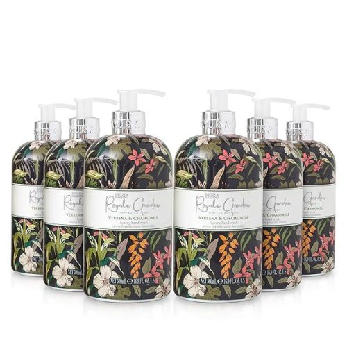 🌿🌼 Luxe Hand Wash Bundle 🌼🌿 6 Bottles of Vegan-Friendly Verbena & Chamomile Hand Wash! Keep your hands soft and smelling fresh with this garden-inspired formula! #hand