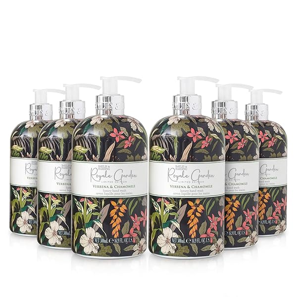 🌿🌼 Luxe Hand Wash Bundle 🌼🌿 6 Bottles of Vegan-Friendly Verbena & Chamomile Hand Wash! Keep your hands soft and smelling fresh with this garden-inspired formula! #hand