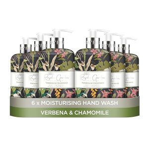 🌿🌼 Luxe Hand Wash Bundle 🌼🌿 6 Bottles of Vegan-Friendly Verbena & Chamomile Hand Wash! Keep your hands soft and smelling fresh with this garden-inspired formula! #hand