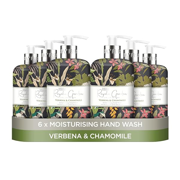 🌿🌼 Luxe Hand Wash Bundle 🌼🌿 6 Bottles of Vegan-Friendly Verbena & Chamomile Hand Wash! Keep your hands soft and smelling fresh with this garden-inspired formula! #hand