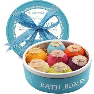 7-Piece Bath Bomb Set for Ultimate Spa Vibes 💖 Perfect for pampering your skin and making every bath a luxurious experience! Great gift idea for birthdays, holidays, or just because! #selfcare #bathgoals
