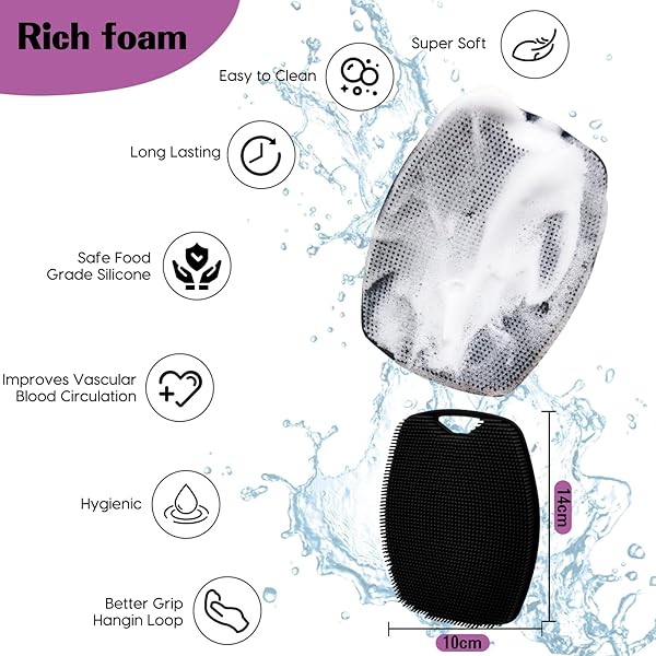 dbb94e915a2041d9a220d68c5cd54219tplv-tulkllf4y5-origin-jpeg.jpeg Get that glowing skin with this silicone body scrubber! 🚿 Nourish and exfoliate your skin with lather-boosting bristles and a no-slip handle. Perfect for both men and women! #skincare #