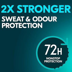Stay fresh and active all day with this powerful anti-perspirant deodorant spray! With MotionSense technology for nonstop protection against sweat and odour for up to 72 hours. Perfect for any sporty guy on the go!