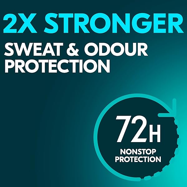 Stay fresh and active all day with this powerful anti-perspirant deodorant spray! With MotionSense technology for nonstop protection against sweat and odour for up to 72 hours. Perfect for any sporty guy on the go!