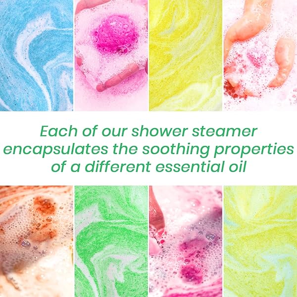 ✨Transform your shower routine with these luxurious Shower Steamers! 🚿💕 Indulge in the relaxing aromatherapy of 8 blissful bath bombs, perfect for Valentine's, birthdays, Mother's Day, or Christmas!