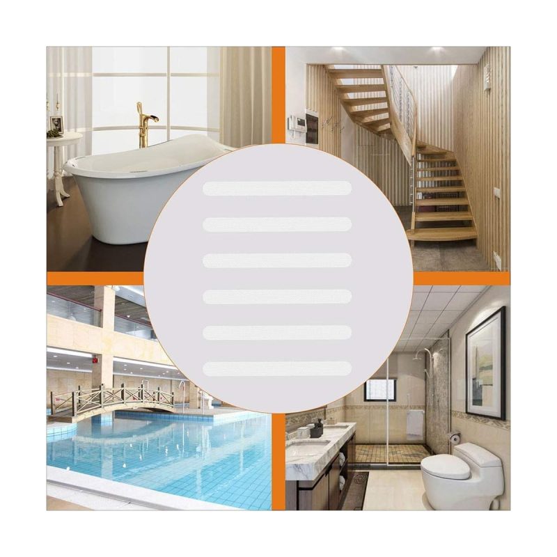 "🚿 Keep your bathroom safe and stylish with these 36 non-slip stickers! Perfect for preventing slips and falls in the shower or bathtub. Get yours now! #safetyfirst #bathroomdecor"