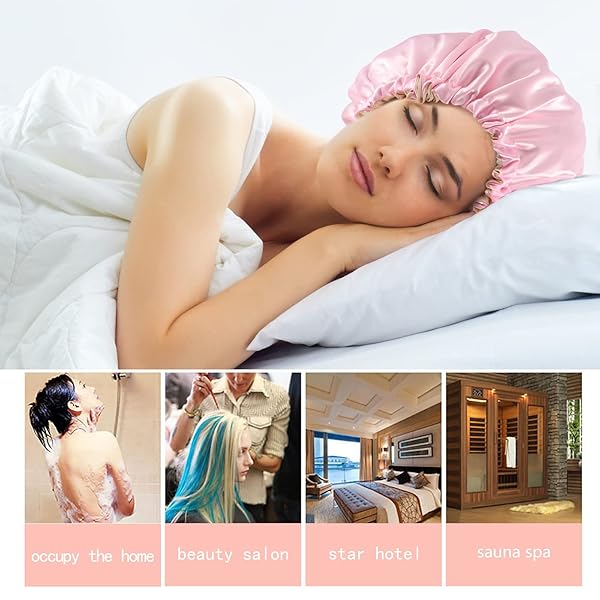 e21b2067d12a4a669f76d73f66d2307ctplv-tulkllf4y5-origin-jpeg.jpeg 🌙 Protect Your Curls! 2 Silk Bonnets for Beauty Sleep 💤 Adjustable & Double-Sided Satin Caps for All Hair Lengths! Say goodbye to bedhead with these stylish night caps! 🌸 #HairCare