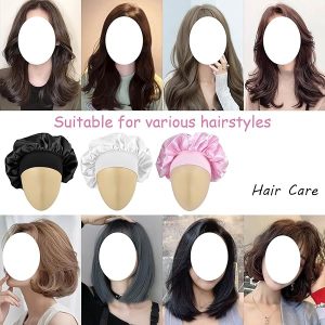 e25f1dd878224cefb022ea41e508382dtplv-tulkllf4y5-origin-jpeg.jpeg Sleep in style with this satin hair bonnet! Protect your hair while you sleep with this soft and comfortable cap. Say goodbye to frizzy hair and hello to beautiful hair days ahead! Available in sleek black.