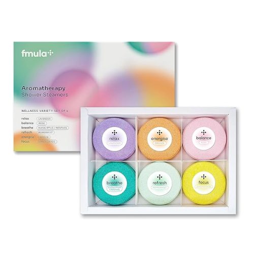 Transform your shower routine with these 6 pack aromatherapy shower steamers! Pamper yourself with strong scents of lavender, rose, peppermint, and eucalyptus. Natural, soothing, and perfect for a relaxing shower experience.