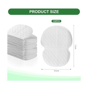Stay fresh all day with these self adhesive underarm sweat pads! 100 disposable pads for men and women. No more embarrassing sweat stains! #sweatprotection #freshconfidence