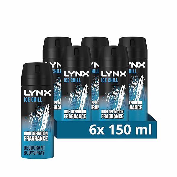 Stay fresh all day with this Ice Chill Body Spray! 48 hours of odour-busting zinc tech in a refreshing iced mint & lemon scent. Get 6x 150 ml bottles for long-lasting freshness! #fresh #odorfree